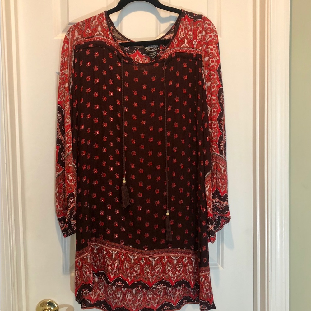 Angie Tribal Patterned Dress
